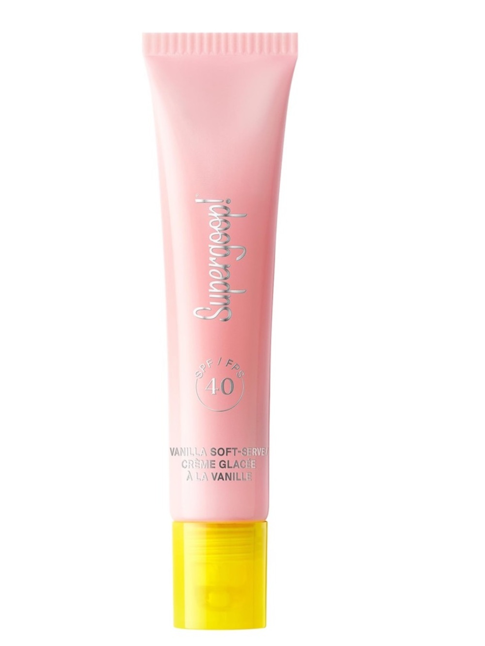 Supercool glow gloss Vanilla soft serve spf 40